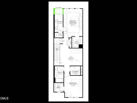 Floorplan - 612 Cable Ct, Apex, NC 27523 photo 2 of 6