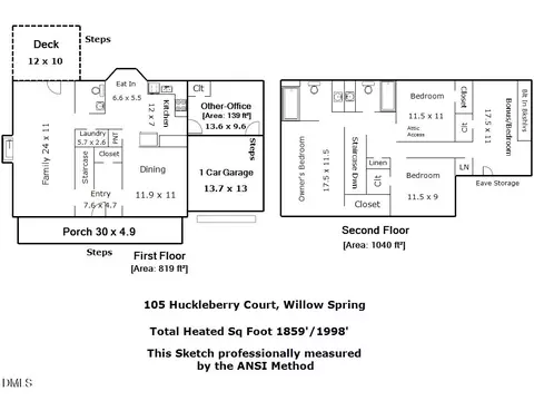 105 Huckleberry Ct, Willow Spring, NC 27592 photo 2
