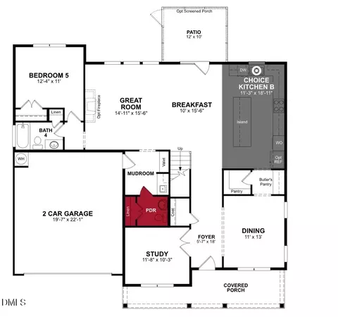 Floorplan - 1209 Opal Ln, Durham, NC 27705 photo 1 of 2