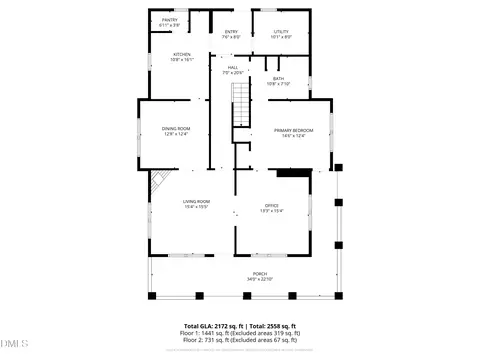 Floorplan - 401 E Second St, Kenly, NC 27542 photo 1 of 2