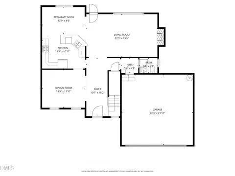 Floorplan - 37 Deep Woods Ln, Cameron, NC 28326 photo 1 of 2