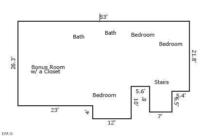 Floorplan - 39 Beau Dr, Garner, NC 27529 photo 2 of 4