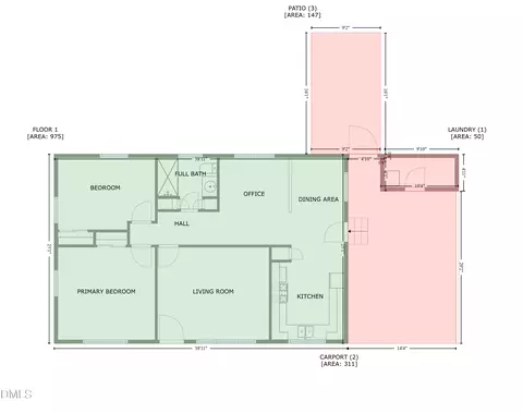 Floorplan - 116 Compton St, Clayton, NC 27520 photo 1 of 1