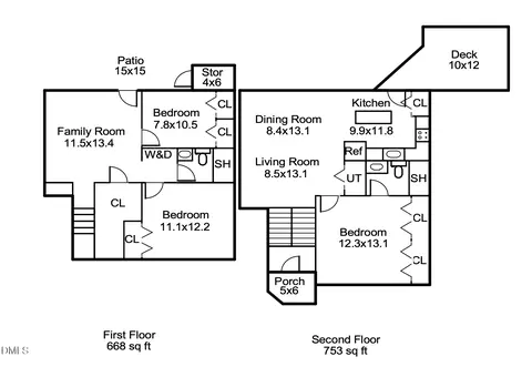 Floorplan - 217 Dacian Ave, Durham, NC 27701 photo 1 of 1