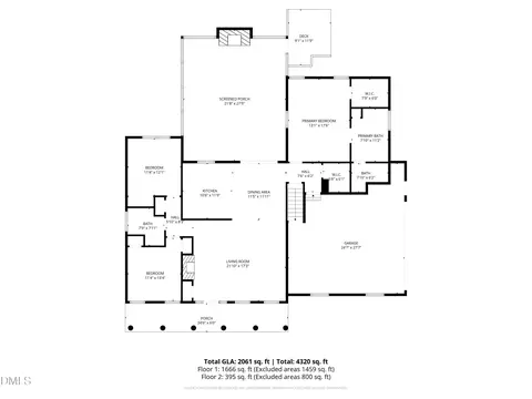 Floorplan - 236 Derwin Dr, Timberlake, NC 27583 photo 3 of 4