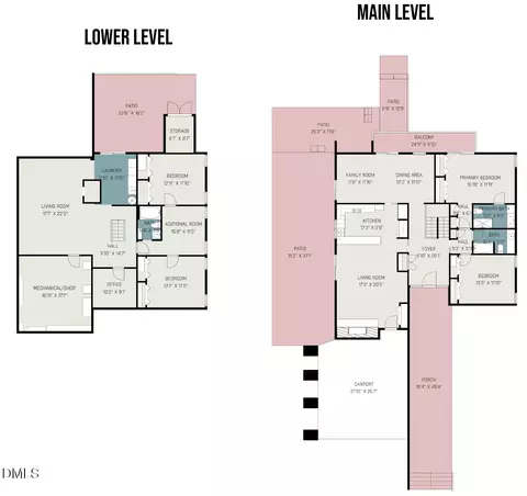 Floorplan - 2438 Alpine Rd, Durham, NC 27707 photo 1 of 1