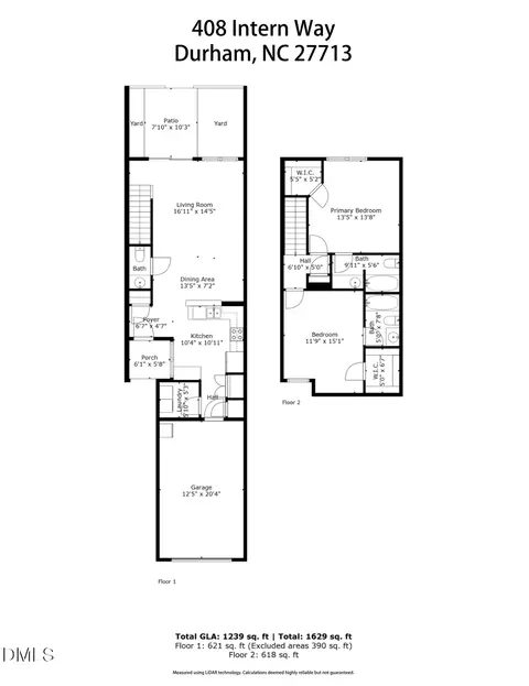 Floorplan - 408 Intern Way, Durham, NC 27713 photo 1 of 1