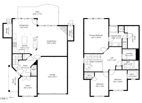 Floorplan - 8017 Morrell Ln, Durham, NC 27713 photo 2 of 2
