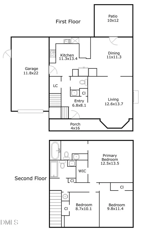 Floorplan - 4511 Conklin Dr, Durham, NC 27713 photo 1 of 1
