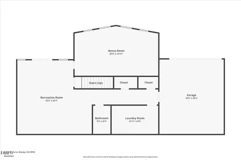 Floorplan - 25 Mckayla Lane Ln, Bracey, VA 23919 photo 5 of 5