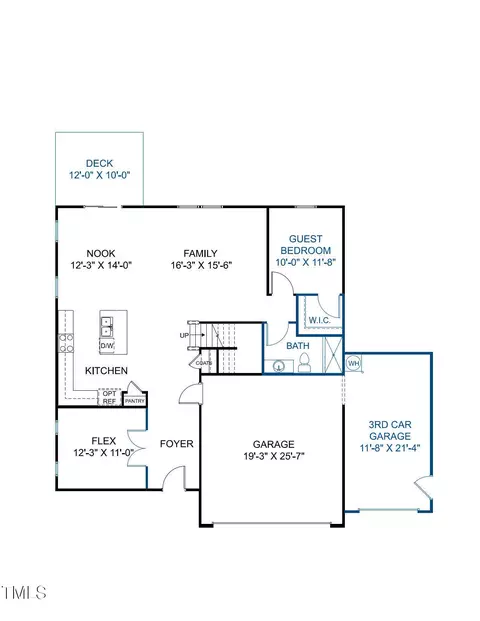 Floorplan - 72 Cribbs Ln, Middlesex, NC 27557 photo 1 of 2