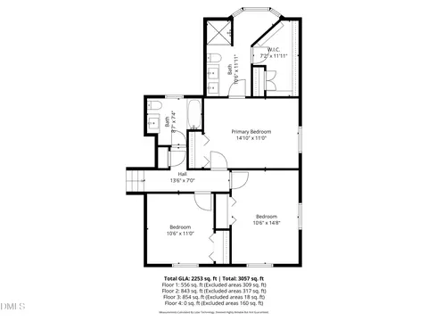 Floorplan - 531 W Cornwall Rd, Cary, NC 27511 photo 4 of 5