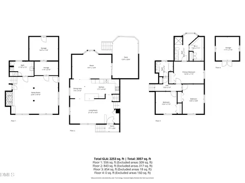 Floorplan - 531 W Cornwall Rd, Cary, NC 27511 photo 1 of 5