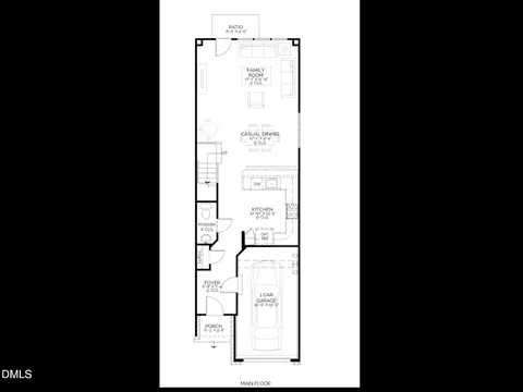 Floorplan - 610 Cable Ct, Apex, NC 27523 photo 1 of 6