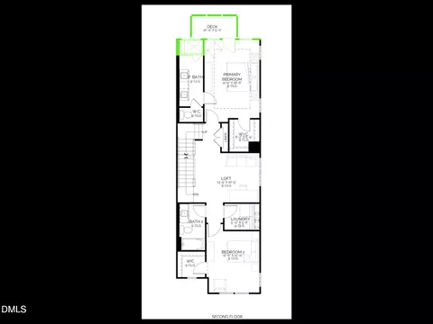Floorplan - 610 Cable Ct, Apex, NC 27523 photo 2 of 6