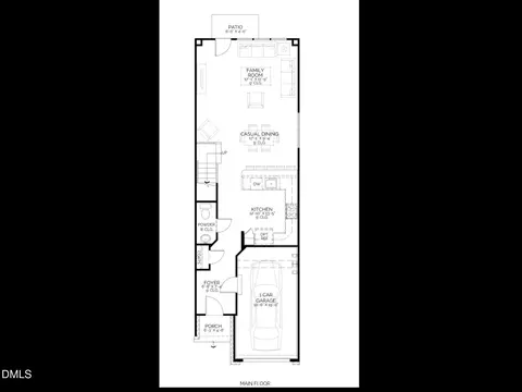 Floorplan - 610 Cable Ct, Apex, NC 27523 photo 4 of 6