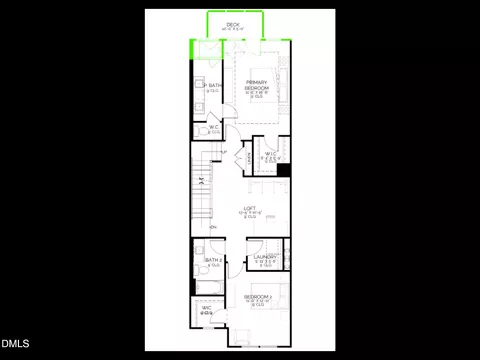 Floorplan - 614 Cable Ct, Apex, NC 27523 photo 2 of 6