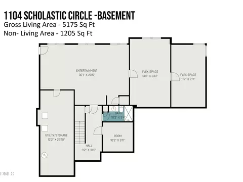 Floorplan - 1104 Scholastic Cir, Durham, NC 27713 photo 3 of 3