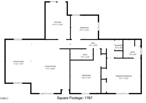 Floorplan - 2930 Thomas Rd, Henderson, NC 27537 photo 1 of 1