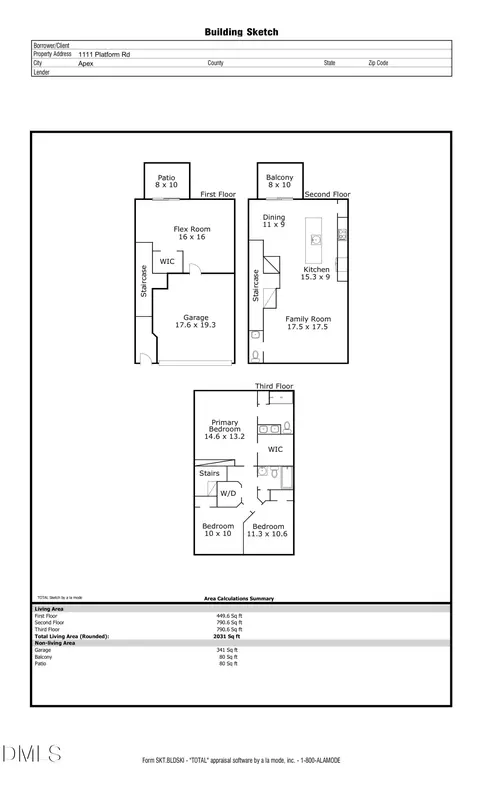 Floorplan - 1111 Platform Dr, Apex, NC 27502 photo 1 of 2