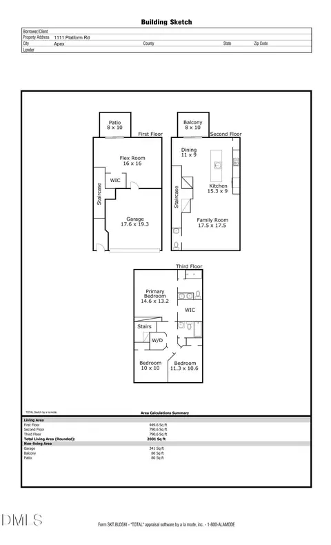 Floorplan - 1111 Platform Dr, Apex, NC 27502 photo 2 of 2