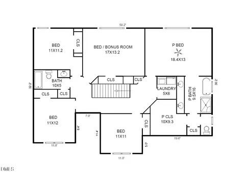 Floorplan - 411 Amiable Loop, Cary, NC 27519 photo 2 of 2