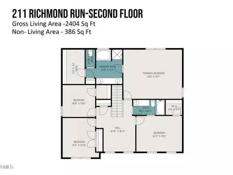 Floorplan - 211 Richmond Run, Stem, NC 27581 photo 2 of 2