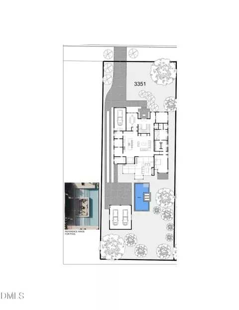 Floorplan - 3351 Hampton Rd, Raleigh, NC 27607 photo 2 of 3