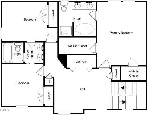 Floorplan - 184 Marsh Creek Dr, Garner, NC 27529 photo 2 of 2