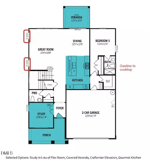 Floorplan - 276 Yellow River Way, Garner, NC 27529 photo 1 of 2