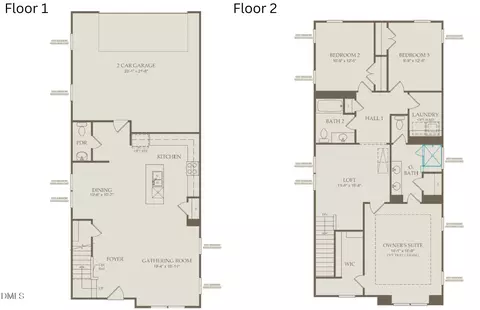 Floorplan - 2907 Denson Rd, Willow Springs, NC 27592 photo 1 of 1