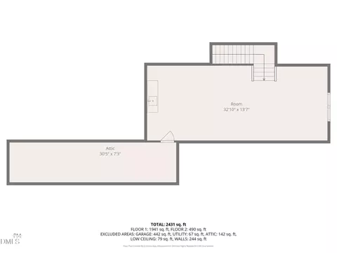 Floorplan - 2413 Buffaloe Rd, Garner, NC 27529 photo 2 of 5