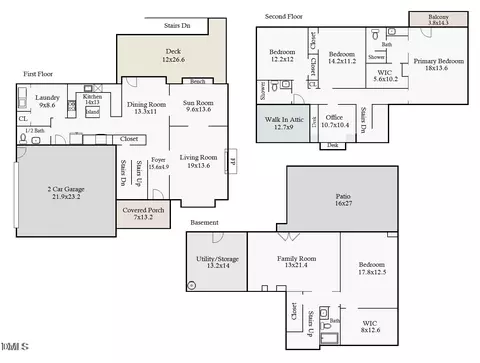 Floorplan - 5314 Taproot Ln, Durham, NC 27705 photo 1 of 1