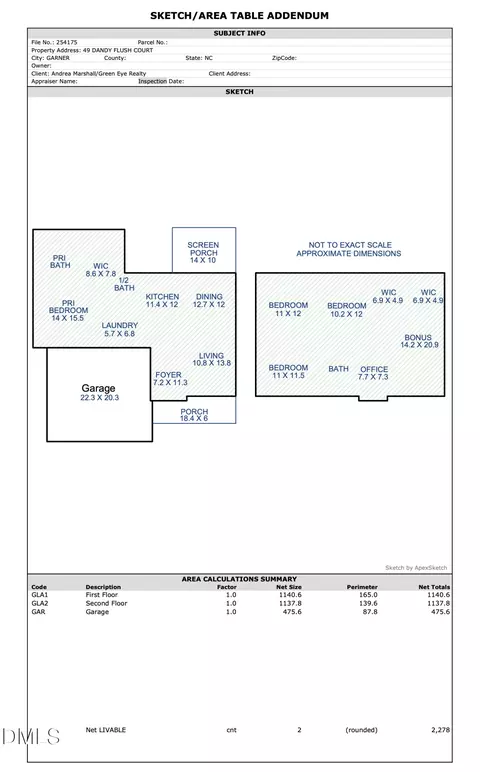 Floorplan - 49 Dandy Flush Ct, Garner, NC 27529 photo 1 of 1