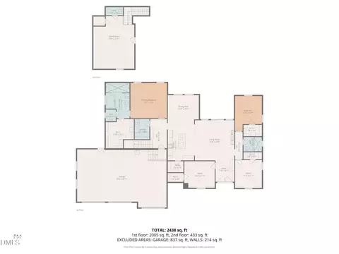 Floorplan - 830 Wiggins Rd, Angier, NC 27501 photo 3 of 6