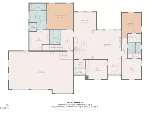 Floorplan - 830 Wiggins Rd, Angier, NC 27501 photo 2 of 6