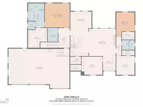 Floorplan - 830 Wiggins Rd, Angier, NC 27501 photo 5 of 6