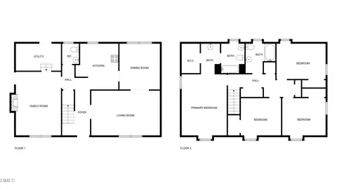 Floorplan - 3136 Merrianne Dr, Raleigh, NC 27607 photo 1 of 1