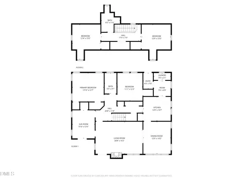 Floorplan - 222 E Nash St, Spring Hope, NC 27882 photo 4 of 4