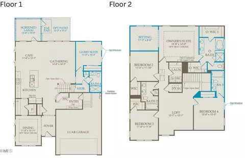 Floorplan - 2212 Astride Way, Willow Spring, NC 27592 photo 1 of 1