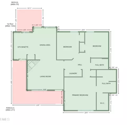 Floorplan - 104 Holly Ranch Ct, Willow Spring, NC 27592 photo 2 of 3