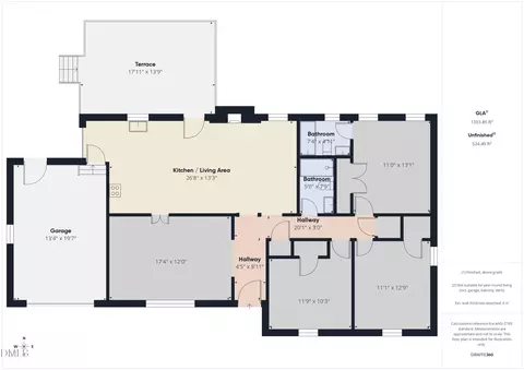 Floorplan - 1102 Poole Dr, Garner, NC 27529 photo 1 of 1