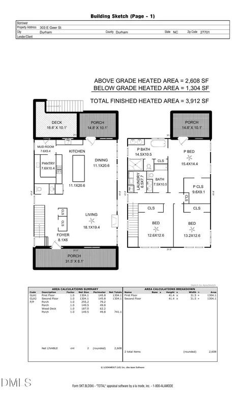 Floorplan - 303 E Geer St, Durham, NC 27701 photo 1 of 4