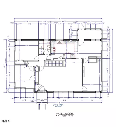 Floorplan - 103 E Meadowbrook Dr, Smithfield, NC 27577 photo 1 of 2