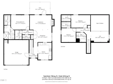 Floorplan - 6 Cibola Ct, Durham, NC 27713 photo 1 of 1