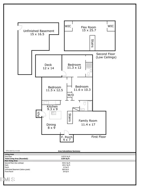 Floorplan - 2712 Elgin St, Durham, NC 27704 photo 2 of 2