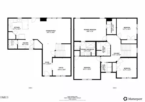 Floorplan - 821 Trinity Park Dr, Wake Forest, NC 27587 photo 1 of 1