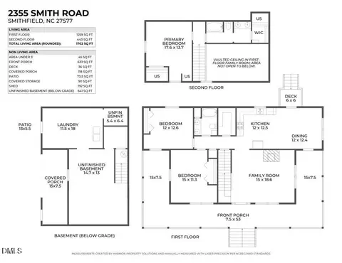 Floorplan - 2355 Smith Rd, Smithfield, NC 27577 photo 1 of 1