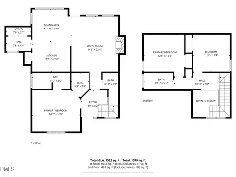 Floorplan - 607 Denese Cir, Erwin, NC 28339 photo 1 of 1