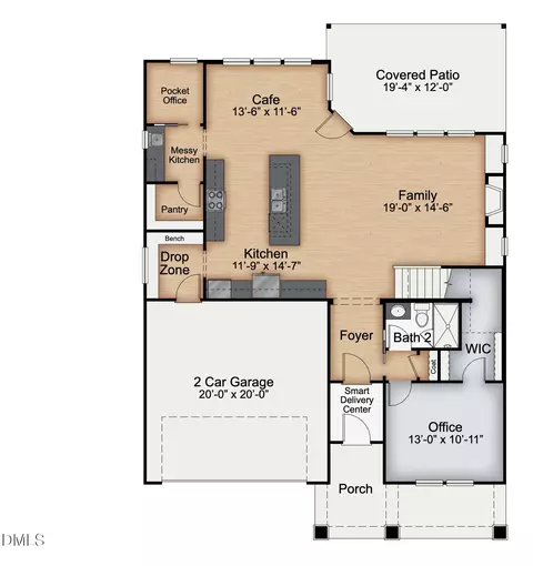 Floorplan - 37 Bluestone Dr, Lillington, NC 27546 photo 1 of 3